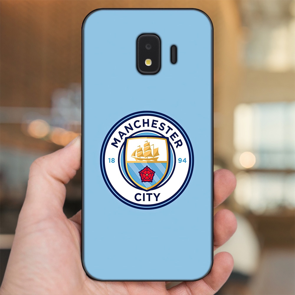 Ốp lưng Samsung J2 Core, J2 Pro 2018 viền đen in hình Manchester City MC