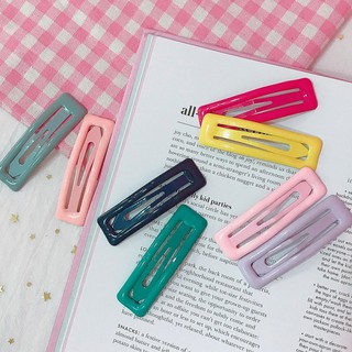 Kẹp tóc phong cách Hàn Quốc nhiều màu sắc xinh xắn dành cho nữ