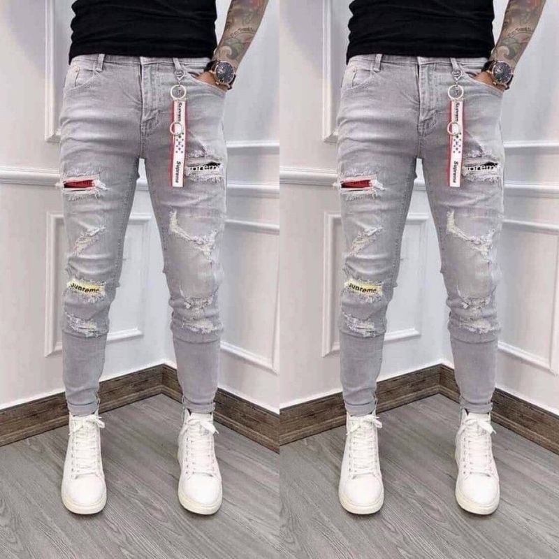 Quần Jean Nam Kiểu Dáng Hàn Quốc Chất Đẹp