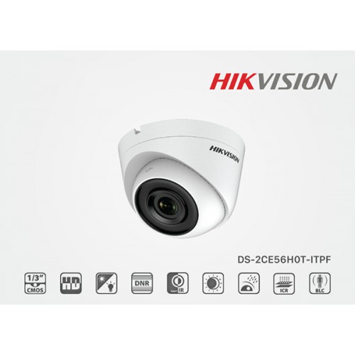 CAMERA HDTVI 5MP HIKVISION DS-2CE56H0T-ITP (bảo hành 24T)