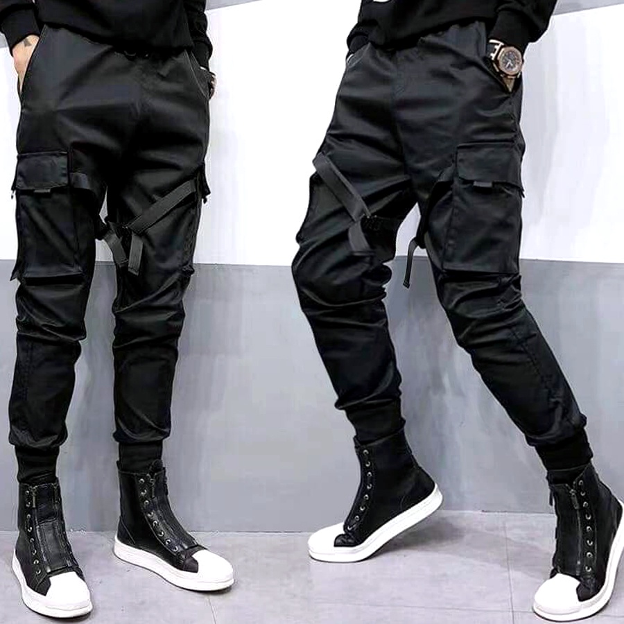 &lt;FREE SHIP&gt; QUẦN JOGGER TÚI HỘP NAM NỮ UNISEX VẢI KAKI CO GIÃN, DÀY DẶN CÁ TÍNH (h52c)