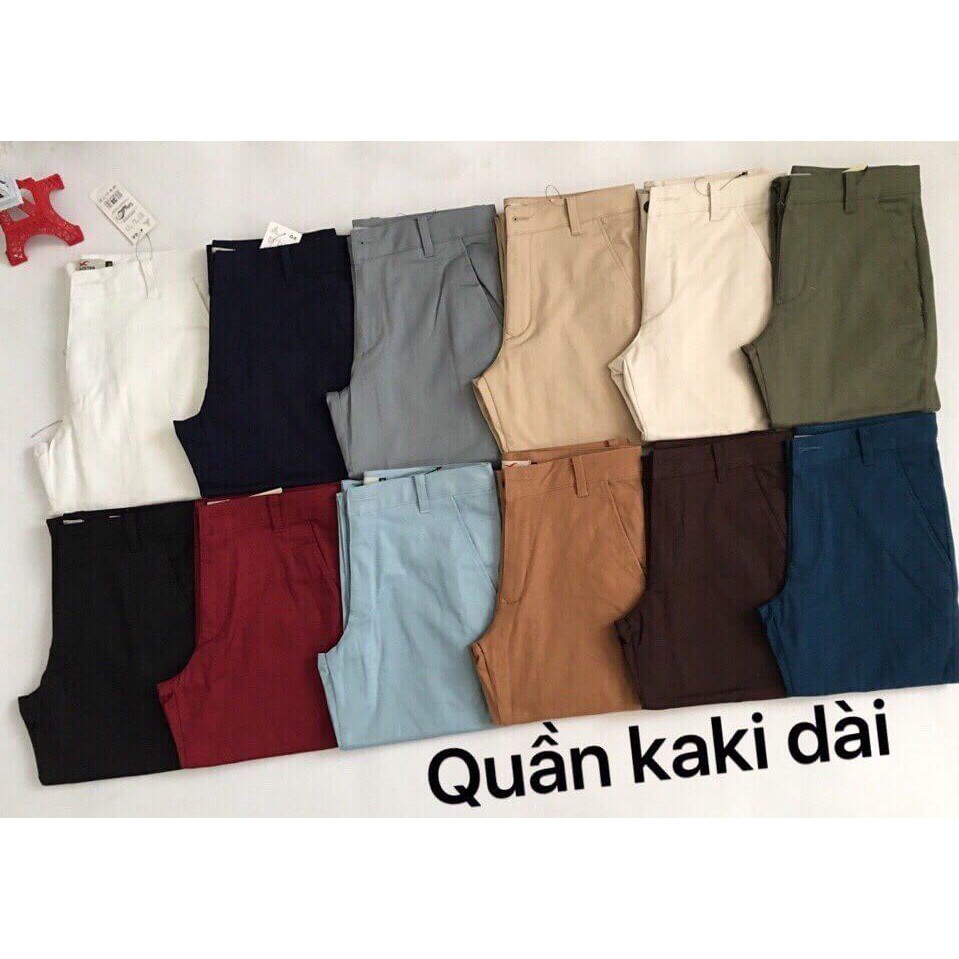 Quần kaki nam, quần tây nam form suông lịch sự, trang trọng - Liyor - QDK002