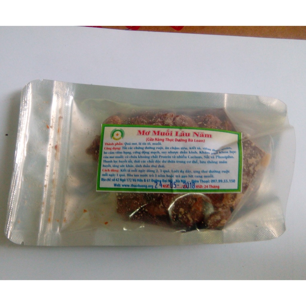 Mơ muối lâu năm Bà Loan 200g