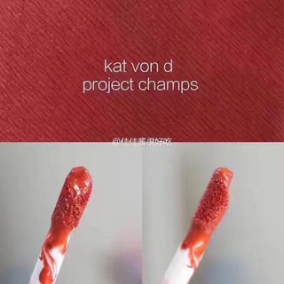 Son kem lì Kat Von D Everlasting Liquid màu Project Chimps đỏ đậm