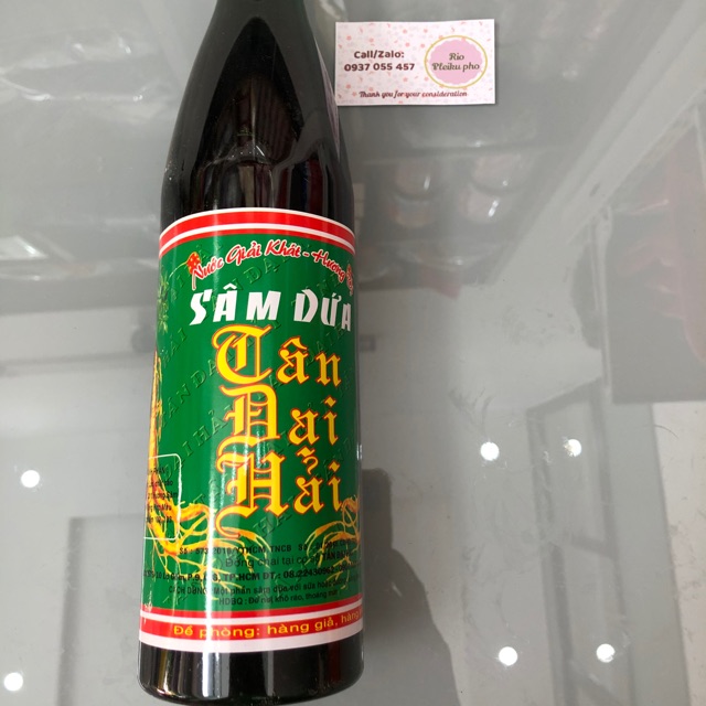 Siro Sâm dứa Lạt 650ml
