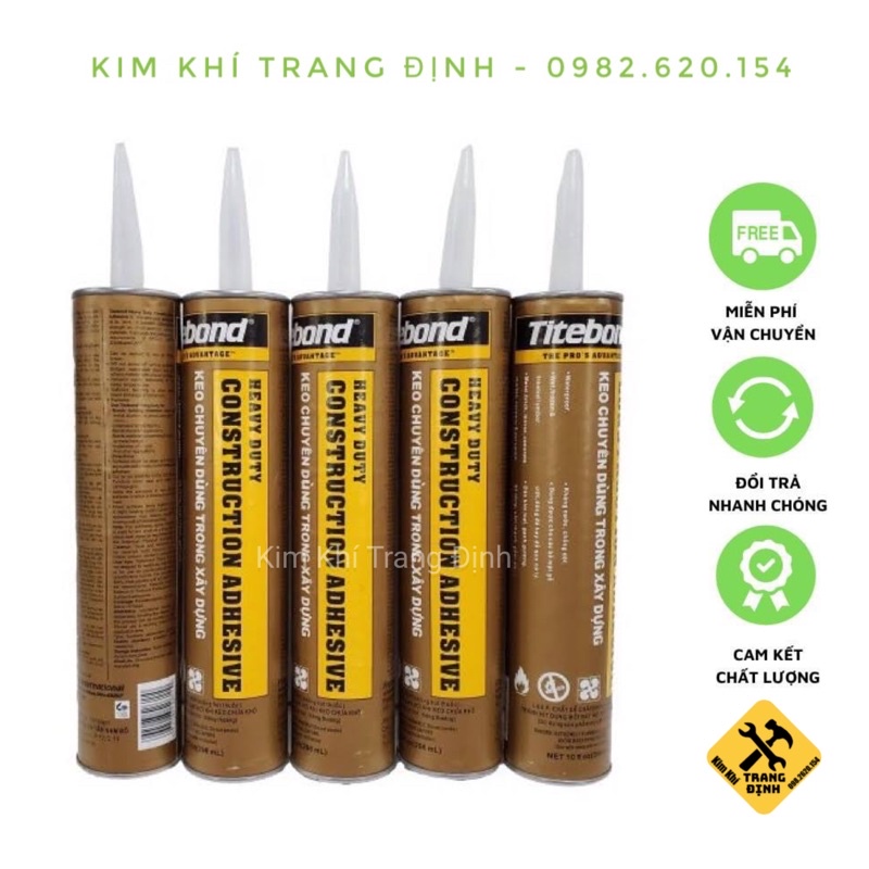 KEO TITEBOND ĐA NĂNG (DÁN GỖ, GẠCH, KIM LOẠI)