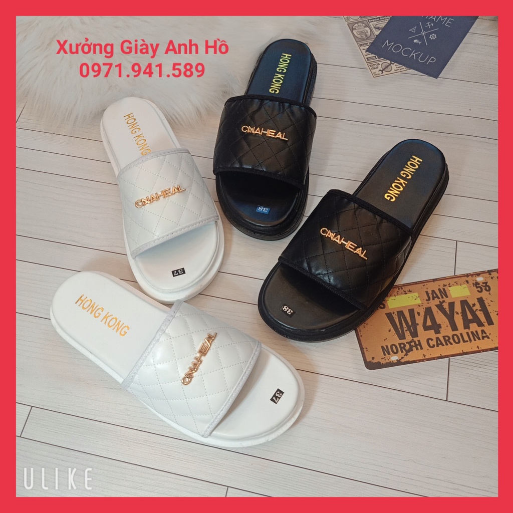 Dép Bánh Mì Nữ Dép Quai Ngang Đế Pu Mềm Siêu Nhẹ Êm Trẻ Trung Sang Chảnh