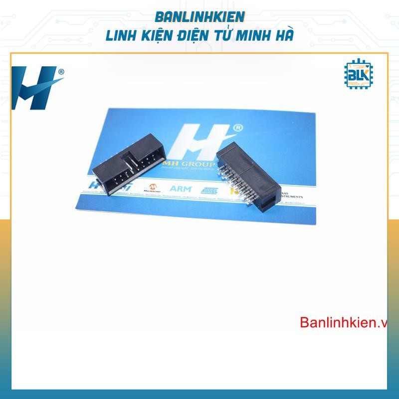 Đầu Nối IDE16 Đực Thẳng 2.54MM