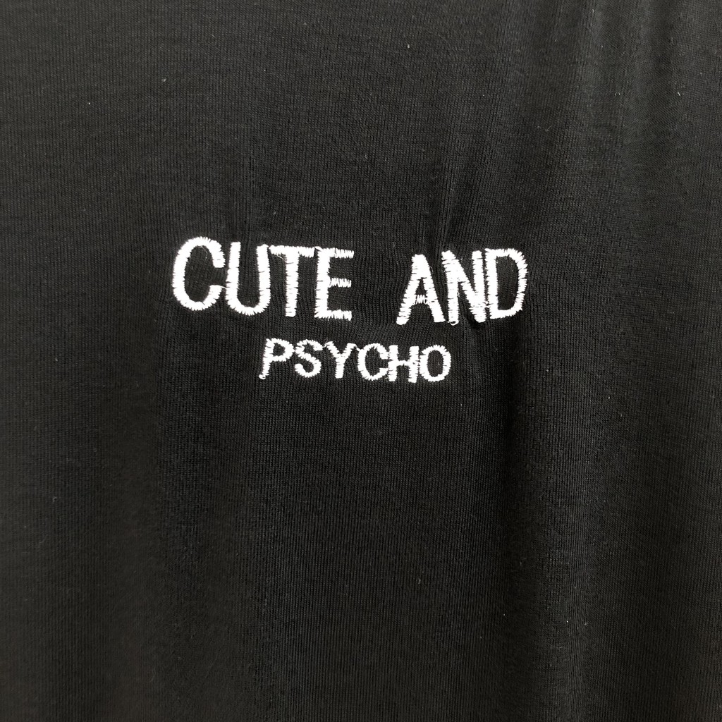 [Mã SKAMSALE8 giảm 10% đơn 200K] Áo Croptop Cute And Psycho - Dưới 52kg