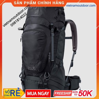 Balo Jack Wolfskin Highland Trail XT 50 - Balo phượt - Balo du lịch [BẢO HÀNH TRỌN ĐỜI]