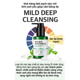 Sữa rửa mặt SOME BY MI BYE BYE BLACK HEAD 30 DAYS MIRACLE