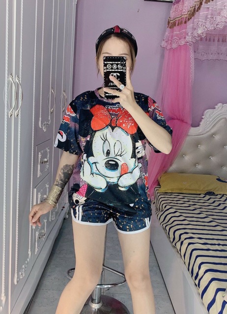 BỘ ĐÙI HOẠT HÌNH THUN THÁI - Co giãn 4 chiều