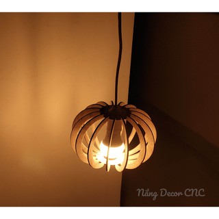ĐÈN GỖ TREO TRANG TRÍ MỘC MẠC
