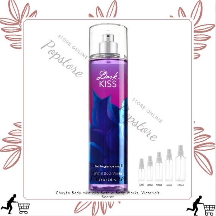 Xịt toàn thân Body Mist Bath & Body Works - Dark Kiss