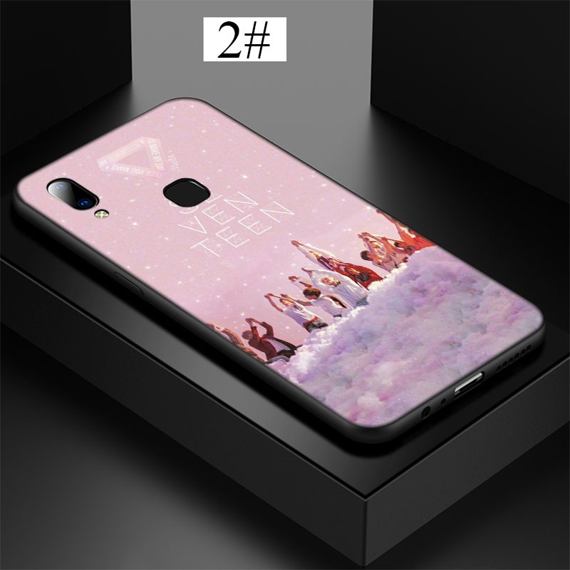 Ốp Điện Thoại Silicon Dẻo In Hình Nhóm Nhạc Seventeen FO72 Cho OPPO F9 F11 F17 F19 Pro Plus A7X A3S A5 A9 A7