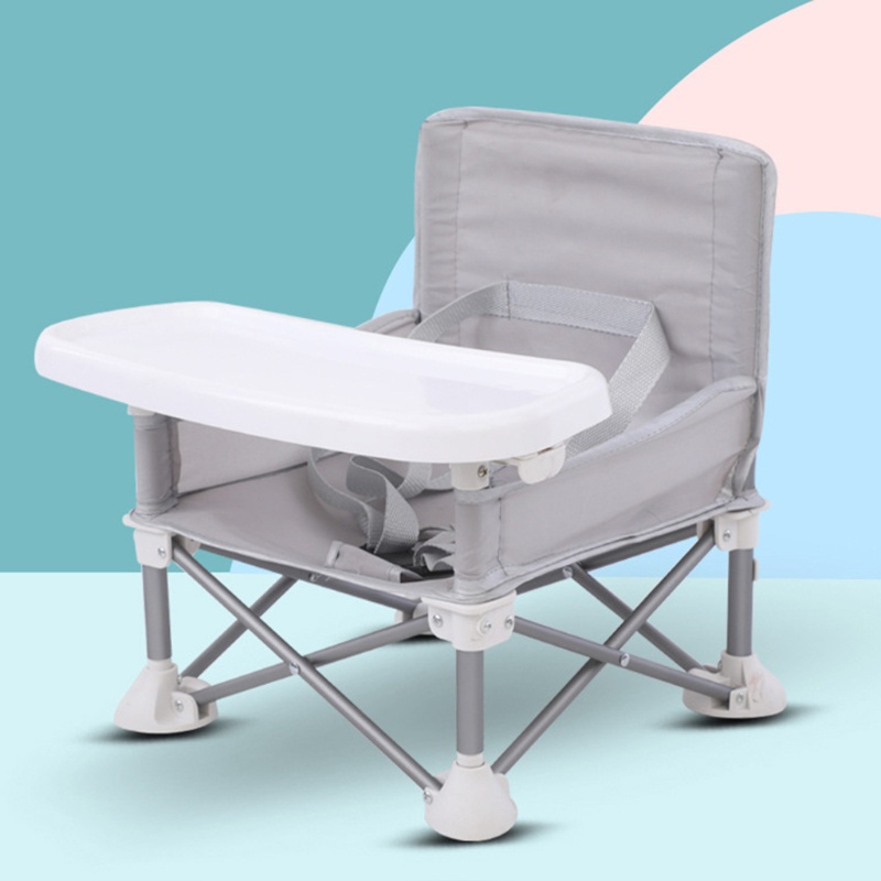 Ghế Ngồi Ăn Có Khay Đựng Và Dây Buộc Dành Cho Trẻ Em Có Thể Gấp Gọn Mang Đi Du Lịch