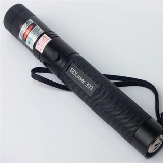 ĐÈN PIN CHIẾU TIA LASER 303 SIÊU SÁNG [FREESHIP]