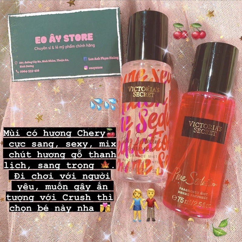 SET BODY MIST VICTORIA SECRER , XỊT THƠM BODY | BigBuy360 - bigbuy360.vn