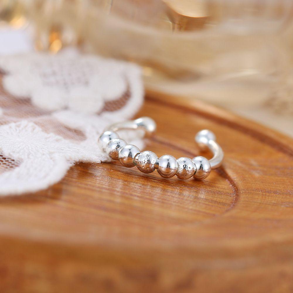 BORAG Nhẫn Đính Hạt Thời Trang Sáng Tạo Giảm Căng Thẳng