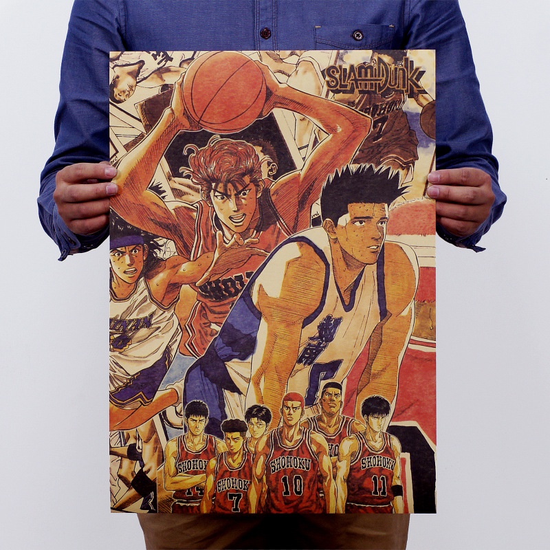 Áp Phích Anime Bóng Rổ Anime 51x35.5cm