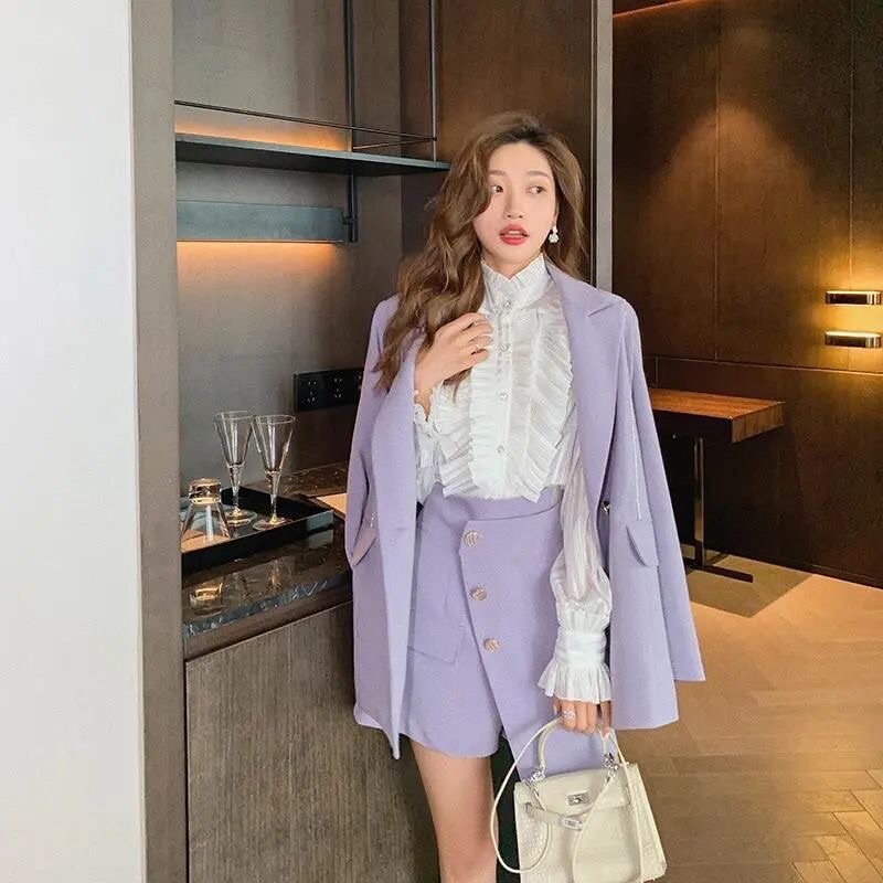 Set Áo Vest + chân váy nữ phong cách hàn quốc mẫu mới mã ZELE507 | BigBuy360 - bigbuy360.vn