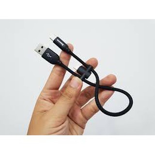 Cáp Ngắn Baseus 23cm 2IN1 Lightning-Micro Usb