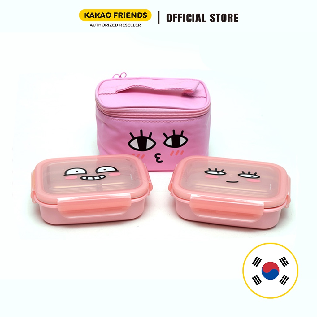 Set Hộp Đựng Cơm Trưa Kakao Friends Apeach