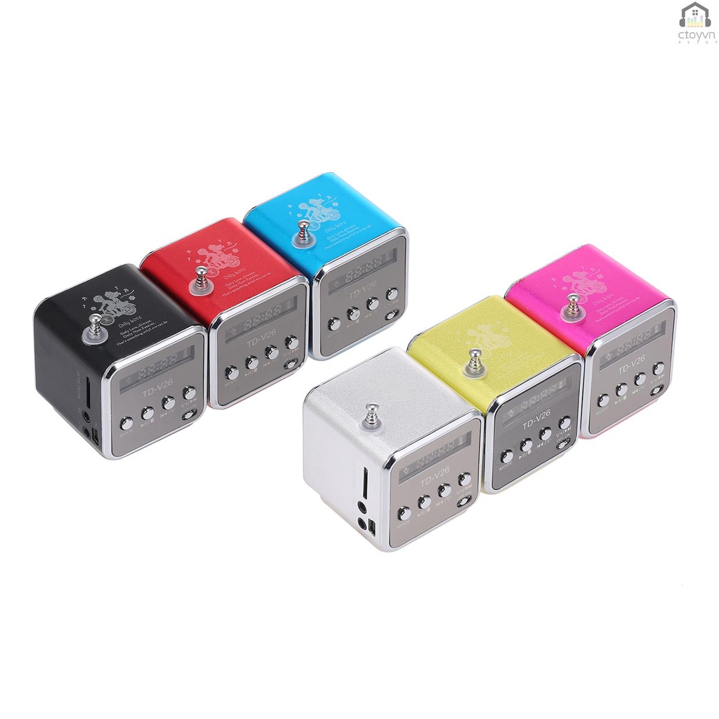 Loa mini có dây cổng 3.5mm hỗ trợ thẻ nhớ TF cho máy nghe nhạc MP3/DVD/Laptop/điện thoại