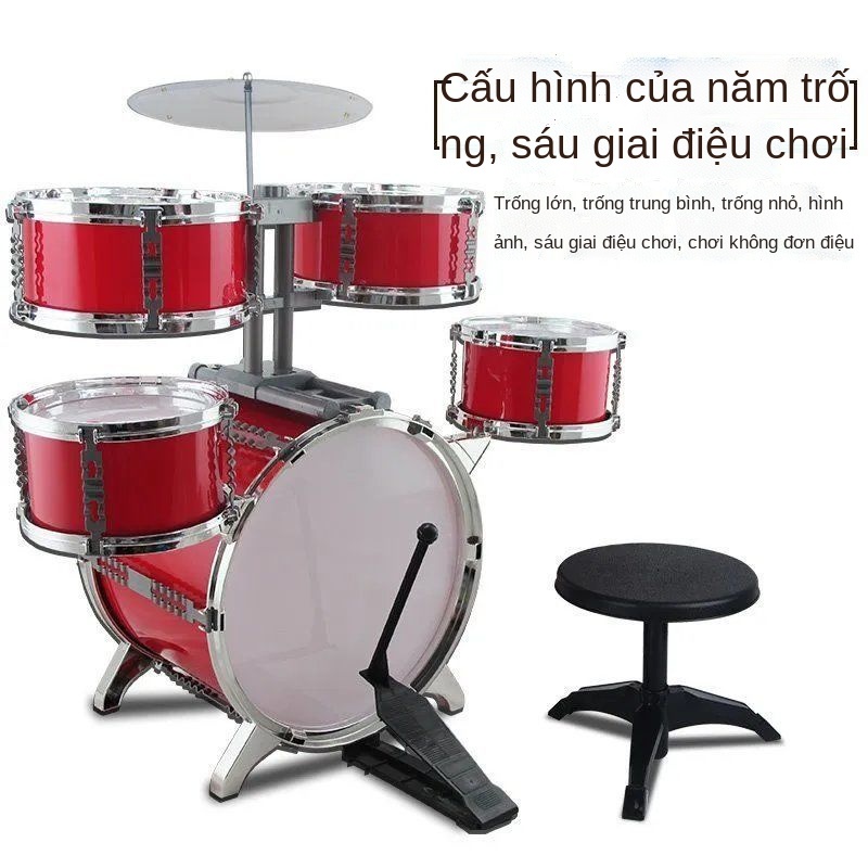 VTrọn bộ đào tạo cô gái dạy học chống mài mòn màu xanh đẹp trai trống trẻ em bước lên nhạc cụ 31 feet dành cho người lớn