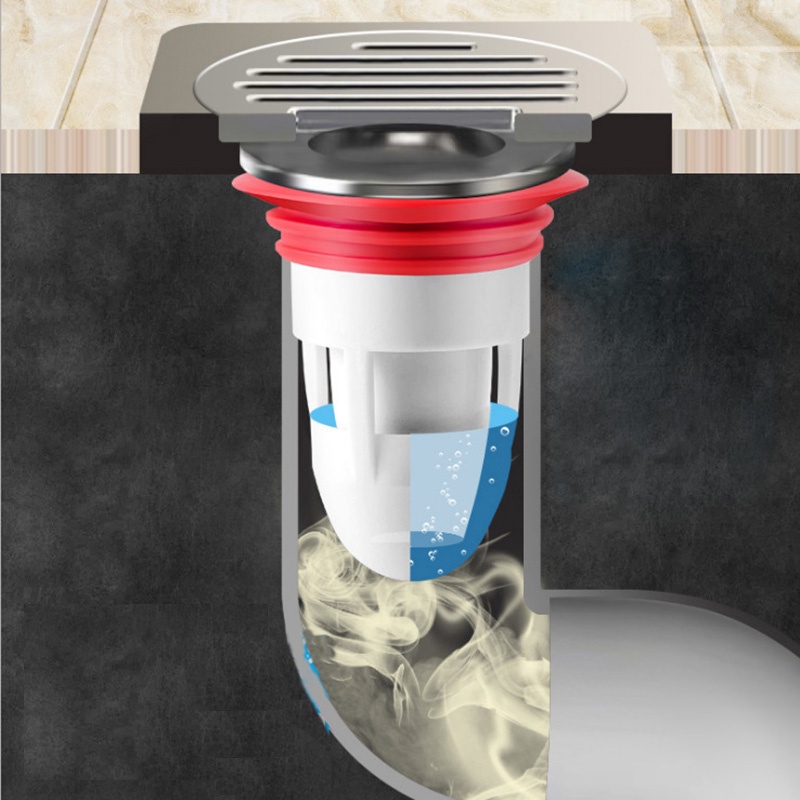 Nắp Silicone Đậy Cống Thoát Nước Sàn Nhà Tắm / Nhà Bếp Khử Mùi Chống Nghẹt
