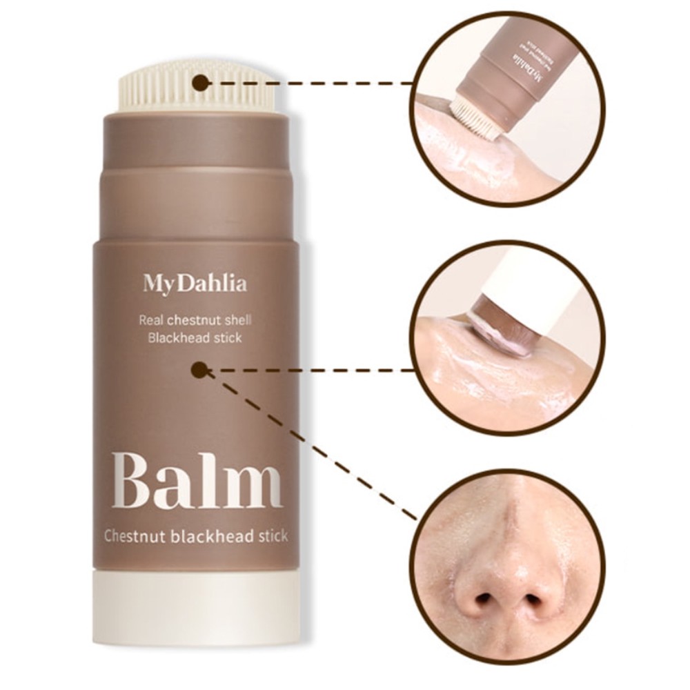Mặt Nạ Lột Mụn Đầu Đen My Dahlia Balm black head stick 20g Chăm Sóc Da Vùng Mũi Bằng Silicone