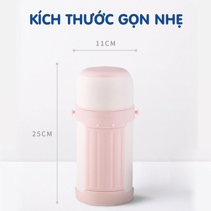 [Mã 267FMCGSALE giảm 8% đơn 500K] BÌNH GIỮ NHIỆT Ủ CHÁO DOUX