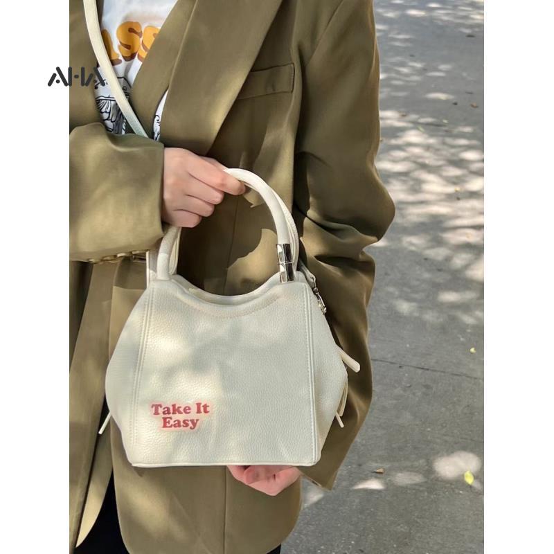 Túi xách AHA Official cao cấp phong cách retro dễ phối đồ