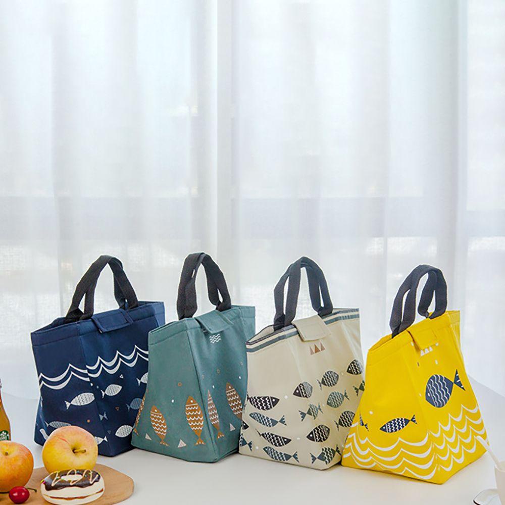 NICKOLAS Túi Vải Oxford Giữ Nhiệt Đựng Thức Ăn Chống Thấm Nước