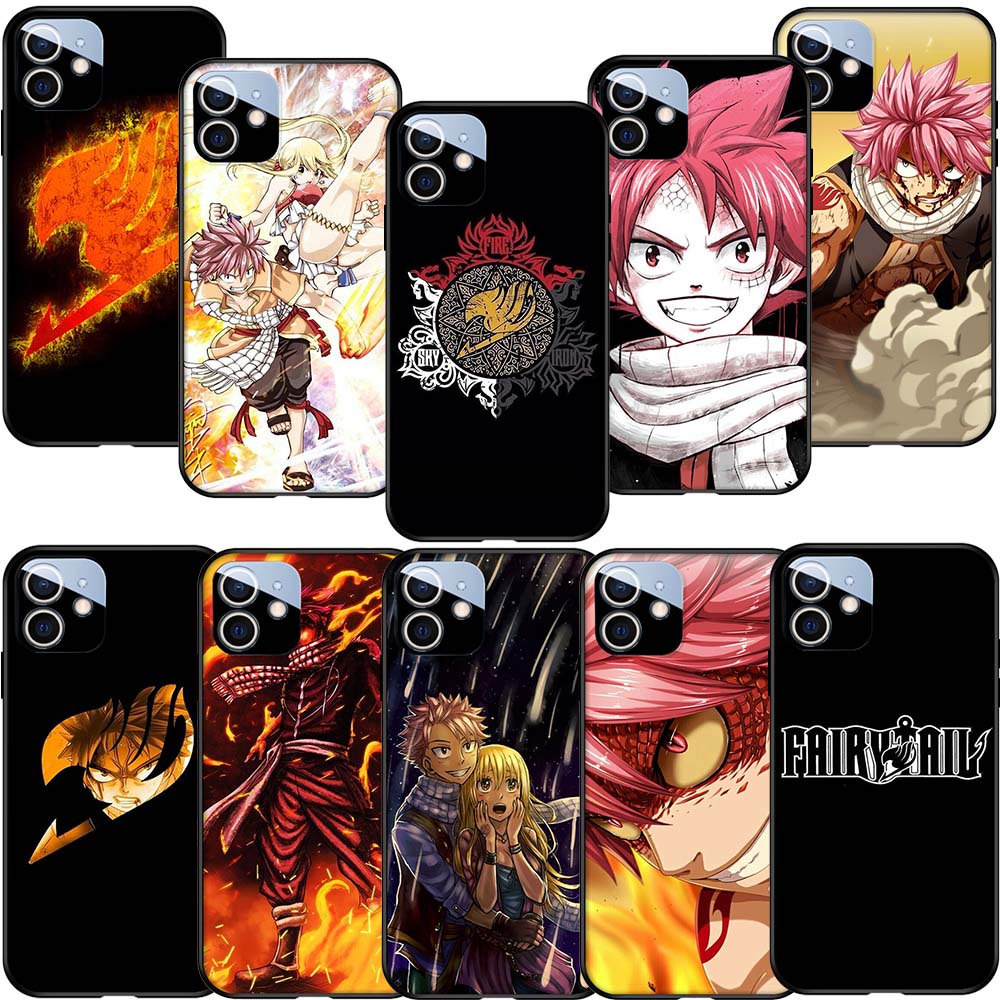 Ốp Điện Thoại TPU Dẻo Họa Tiết Hoạt Hình Fairy Tail Cho iPhone XR 12 mini 12 Pro Max SM38