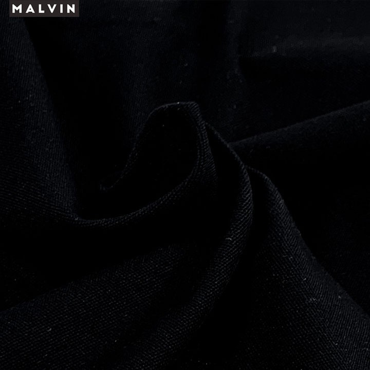 Áo Polo Nam Màu Đen Phối Trắng có cổ BASIC vải cotton cá sấu chất đẹp cao cấp Malvin Official MALP013