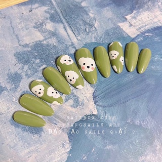 Bộ nail gấu dễ thương
