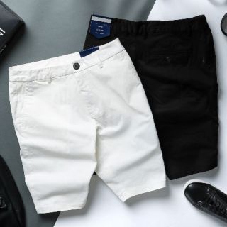QUẦN SHORT KAKI NAM 2 MÀU ĐEN TRẮNG