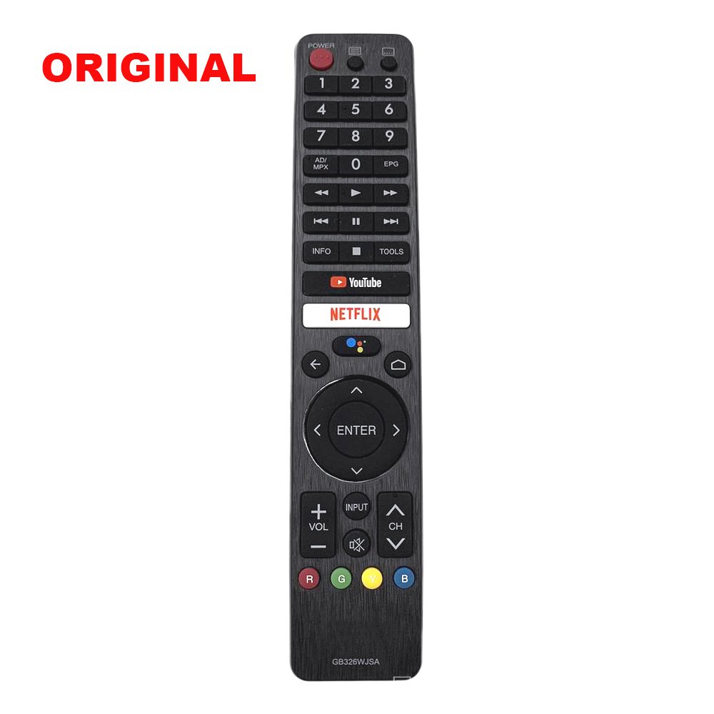 Thiết Bị Điều Khiển Từ Xa Bằng Giọng Nói GB326WJSA Cho SHARP AQUOS Smart TV Smart w YouTube Netflix App 2T-C50 2T-C50BG1I 2T-C42BG8X C42B