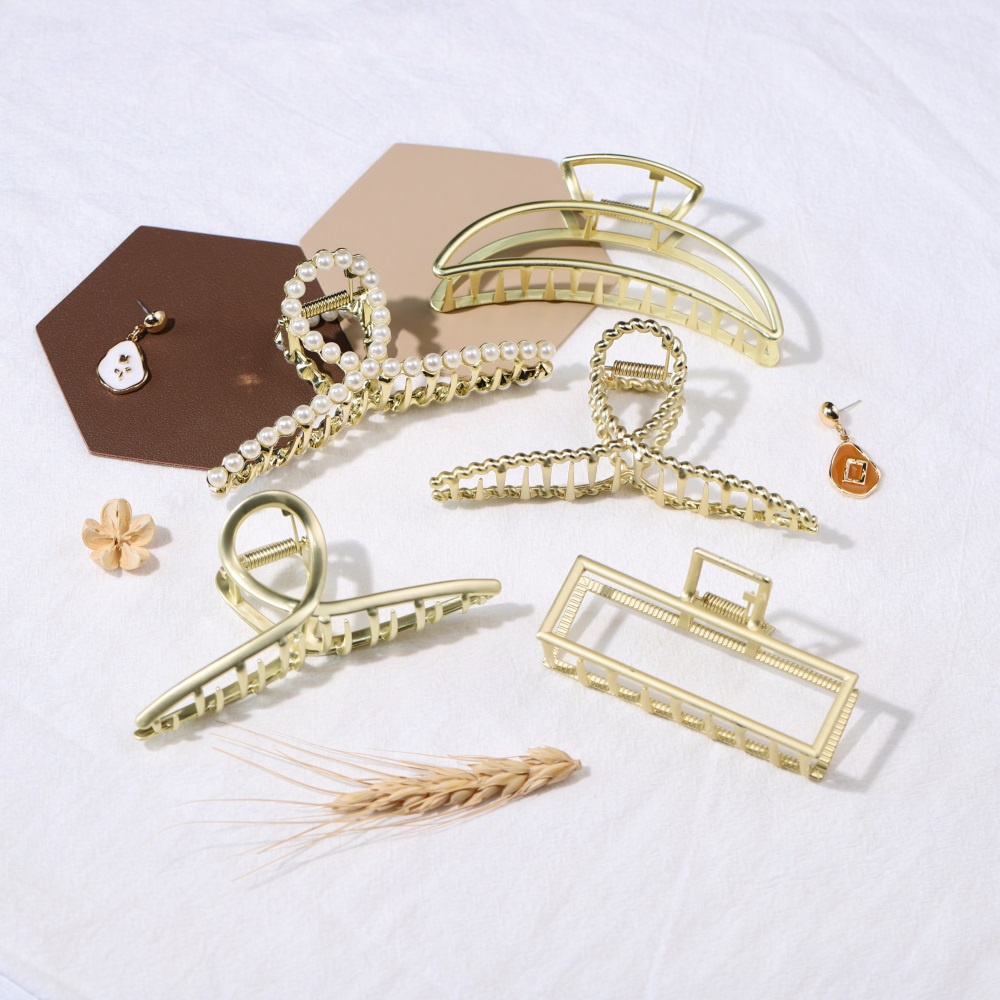 Kẹp tóc kim loại ST.KUNKKA hình bướm thời trang cho nữ