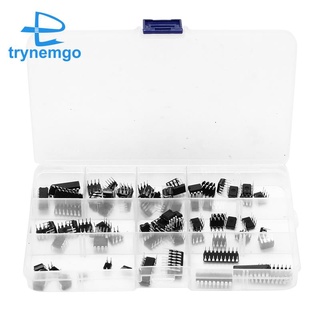 85 Pieces 10 Types Integrated Circuit Chip Set for Precision Timer