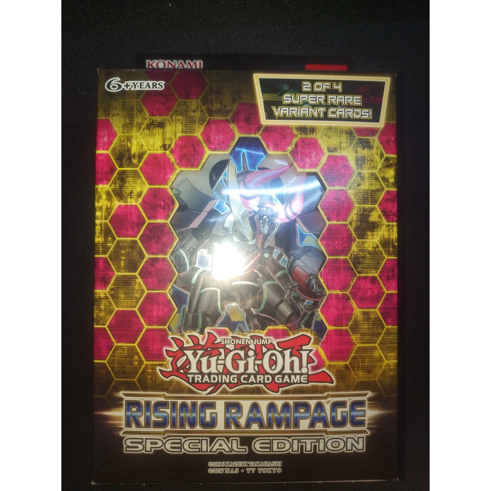 Hộp bài YUGIOH Rising Rampage - Special Edition