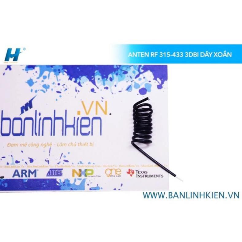 [Minh Hà] Anten RF315-433 3dBi Dây Xoắn