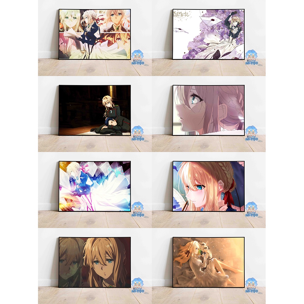 TRANH POSTER A3 ANIME VIOLET EVERGARDEN (10) CHẤT LIỆU GIẤY CAO CẤP - 2D TỘC SHOP