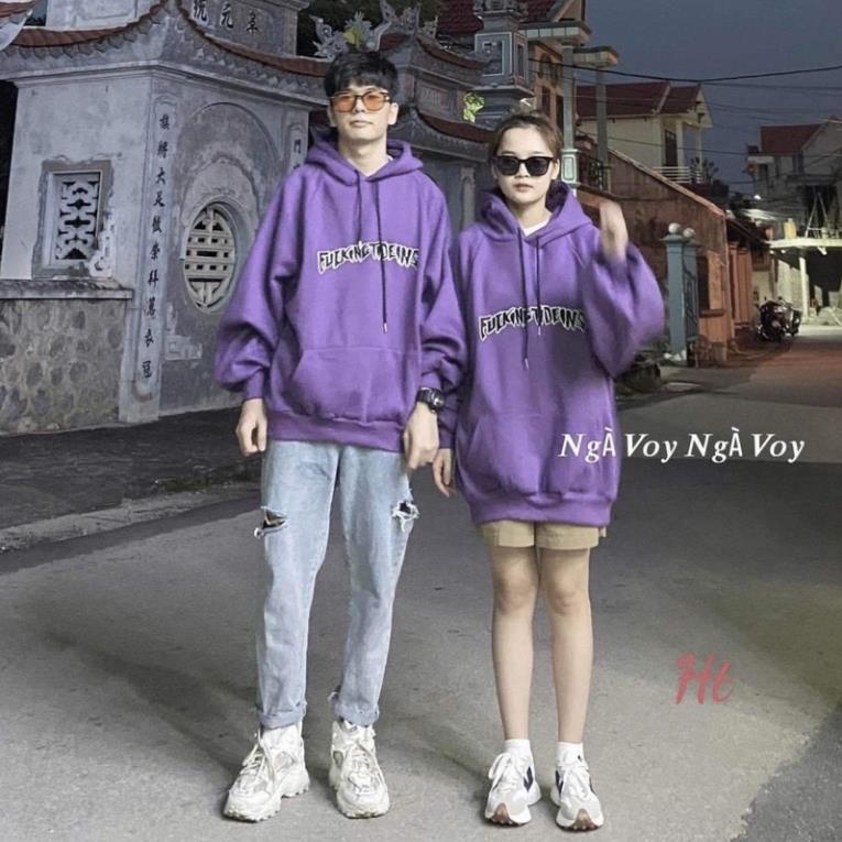 Áo hoodie nỉ mũ đẹp Fucking Ht