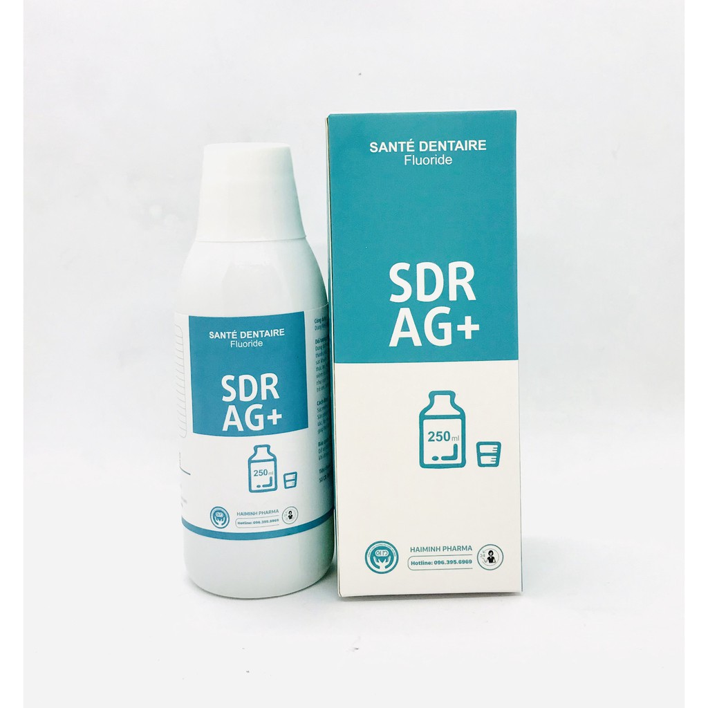 (Mã giảm giá NHATNSM05 ) NƯỚC SÚC MIỆNG SDR AG+