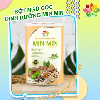 NGŨ CỐC LỢI SỮA MIM MIM - COMBO 2 HỘP TIẾT KỆM [1Kg] , bột ngũ cốc lợi sữa min min -Hiệu quả ngày từ 3-5 ngày.