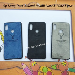 Redmi Note 5 | Ốp lưng Deer Hươu Xiaomi Redmi Note 5/ Note 5 pro - Pk68