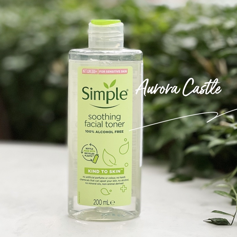 NƯỚC HOA HỒNG SIMPLE SOOTHING FACIAL TONER