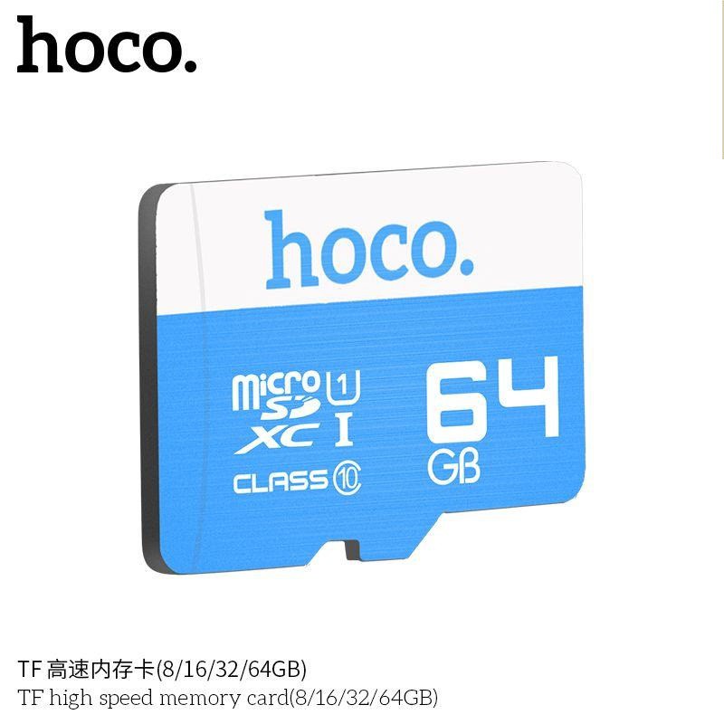 Thẻ nhớ microsd Hoco 64gb/32gb/16gb/8gb/4gb chính hãng - Thẻ nhớ điện thoại Hoco tốc độ cao